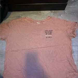 Old Navy Mauve Kindness Graphic Tee